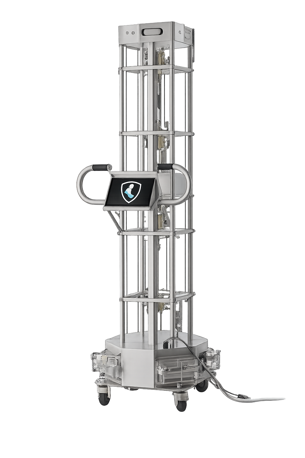 Solar Flare Medical-Grade UV-C Sterilization Tower – 360° Surface & Air Disinfection