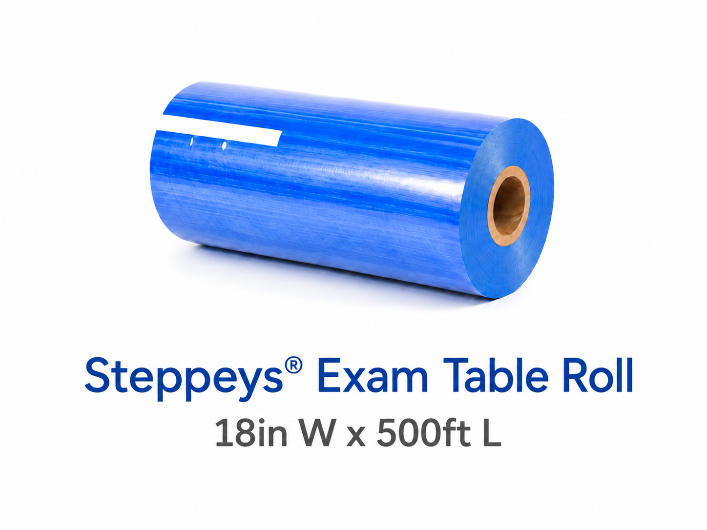 Steppeys® Exam Table Roll 18in W x 500ft L (Carton of 12)