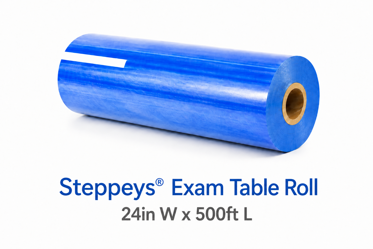 Steppeys® Exam Table Roll 24in W x500ft L (Carton of 12)