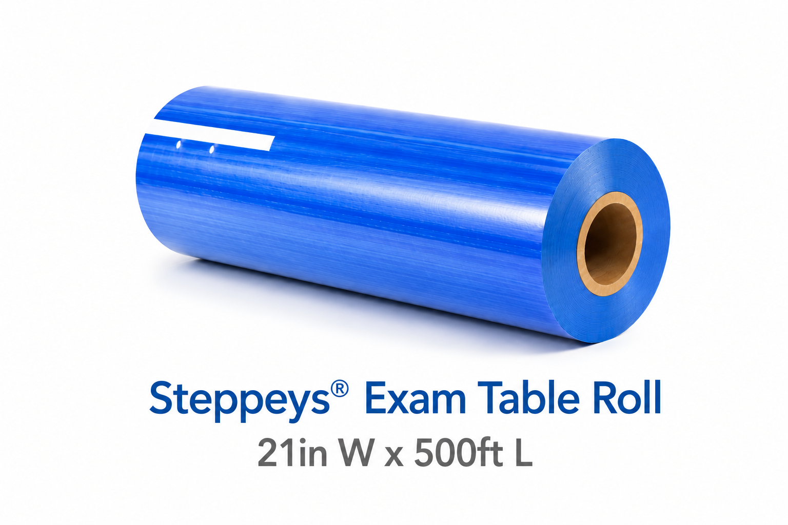 Steppeys® Exam Table Roll 21in W x 500ft L (Carton of 12)