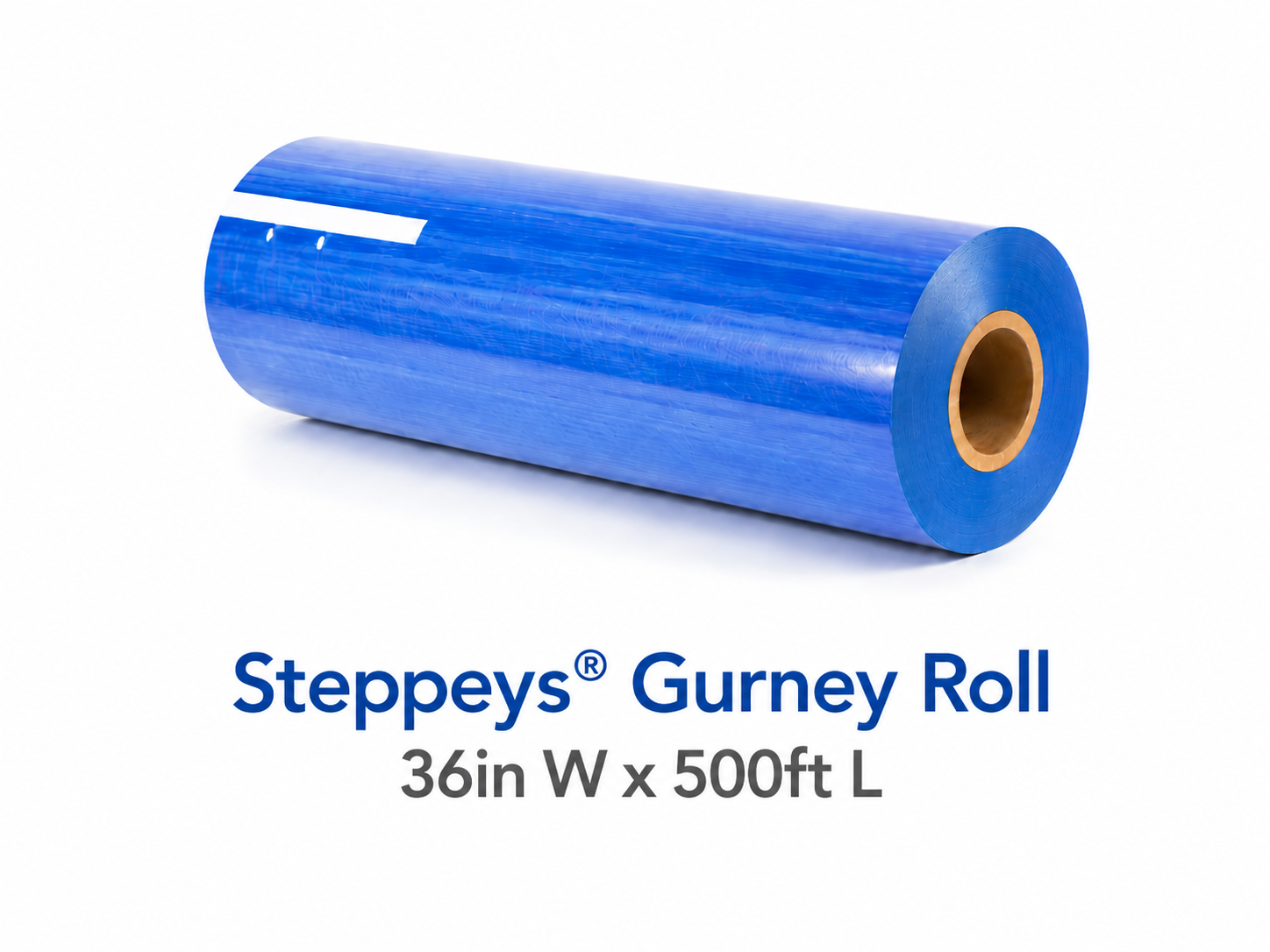 Steppeys® Gurney Roll 36in W x 500ft L (Carton of 12)